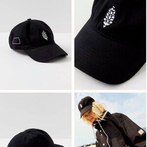 NWT FP Movement Logo Baseball Cap, Black One Size